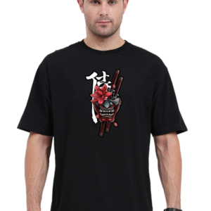 Ronin™ Oni Samurai Mask Tee – Katana Bloom Edition