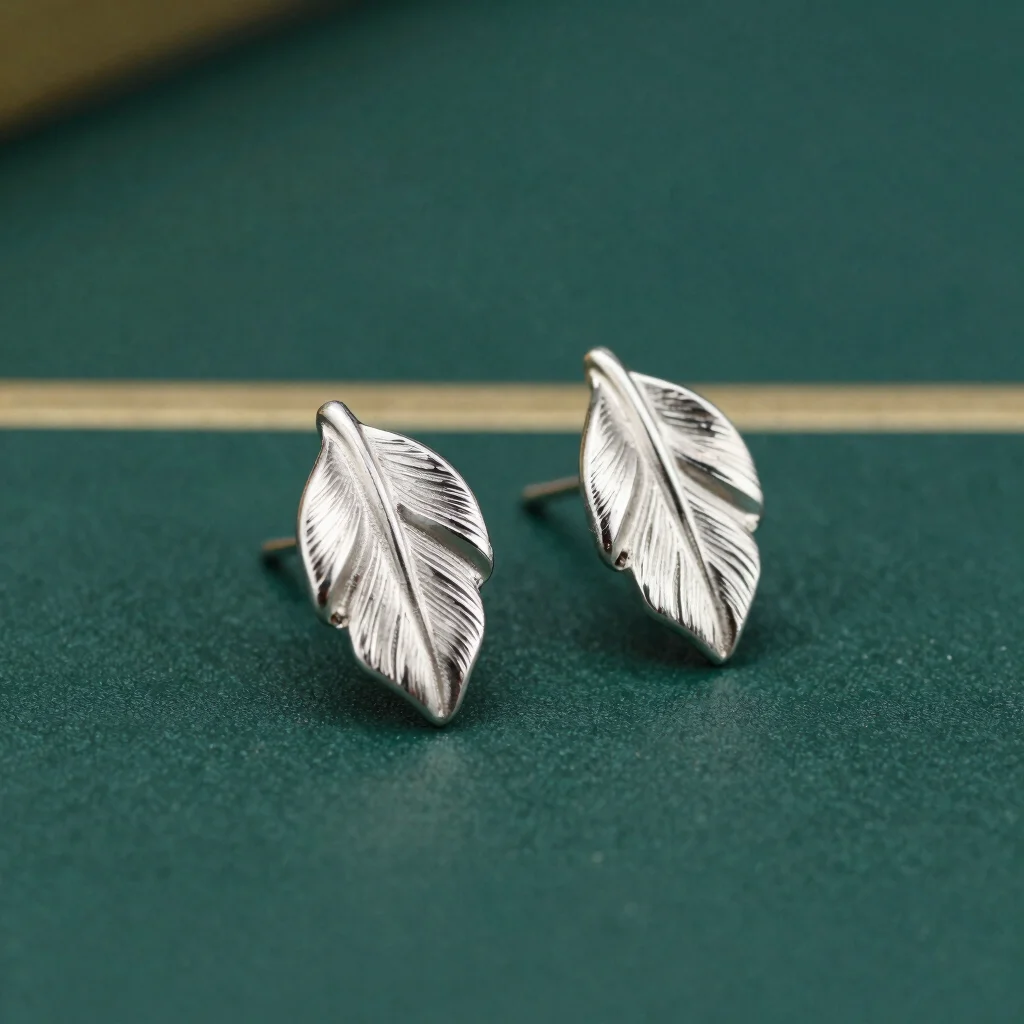 Mira Leaf Studs